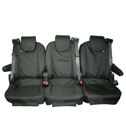 T&C Seat Covers - Ford Tourneo Custom - Rear 3 Seat Set - Three Single Base