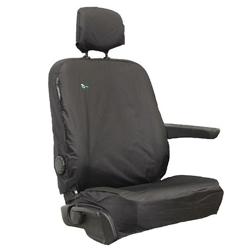 T&C Seat Covers - Renault Trafic (2014 Onwards) - Driver - Black