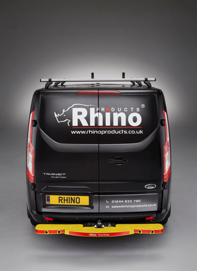 TowStep - Yellow - No Reversing Sensors, WB- ALL, Ht- ALL, Rear Door- ALL, Ford Transit, 2014-Onwards