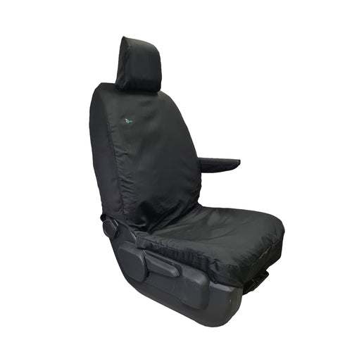 T&C Seat Covers - Vauxhall Vivaro C 2019 Onwards) - Driver - Black