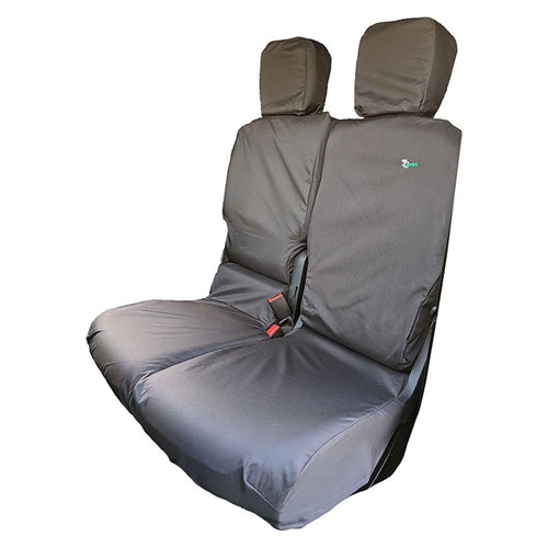 T&C Seat Covers - Citroen Berlingo II (2008 - 2018) - Double Passenger - Black