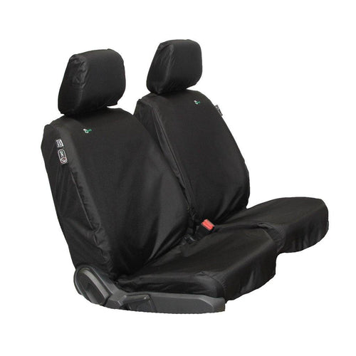 T&C Seat Covers - Ford Ranger (2012 Onwards) Front Set - Black