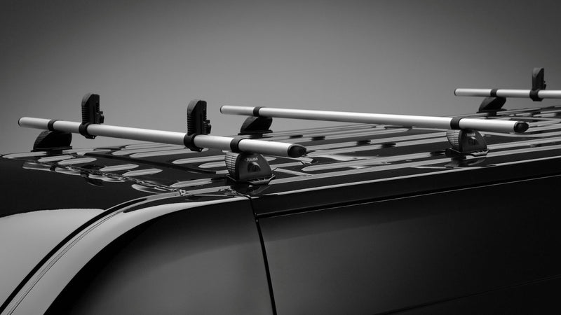 KammBar Pro 4 Aluminium Bars, 1.4 m wide for Mercedes Vito 15-On L1H1/L2H1/L3H1 Tailgate/Twin