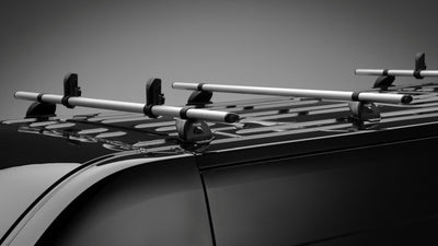 KammBar Pro 3 Aluminium Bars, 1.6 m wide - Fixed and T-Track for Volkswagen Crafter 17-On L3H2/L3H3/L4H3/L5H3 Twin