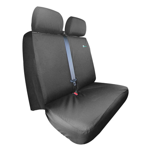 T&C Seat Covers - VW Transporter (T5 And T6) - Front Passenger Double - Black