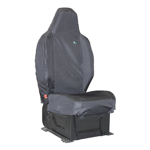 T&C Seat Covers - Vauxhall Combo E (2019 Onwards) - Single Passenger With Fixed Headrest - Black