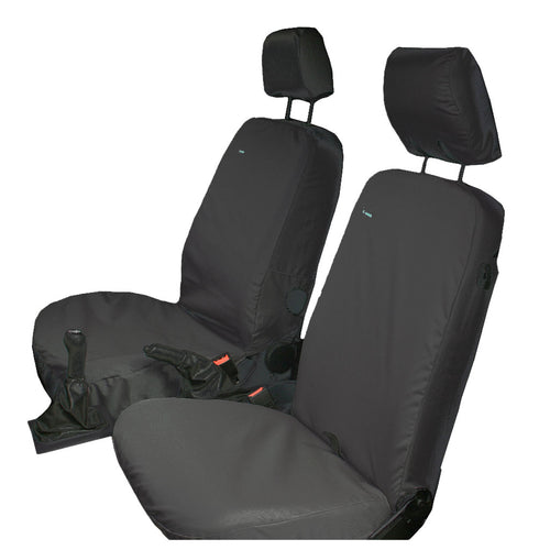 T&C Seat Covers - Ford Transit Connect (2002 - 2013) - Front Set - Black