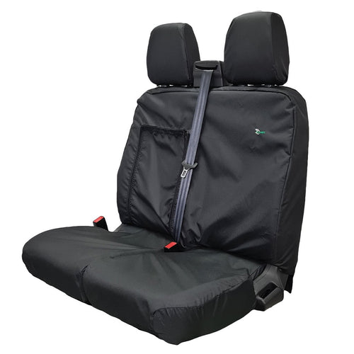 T&C Seat Covers - Ford Transit (2014 Onwards) Double - Black