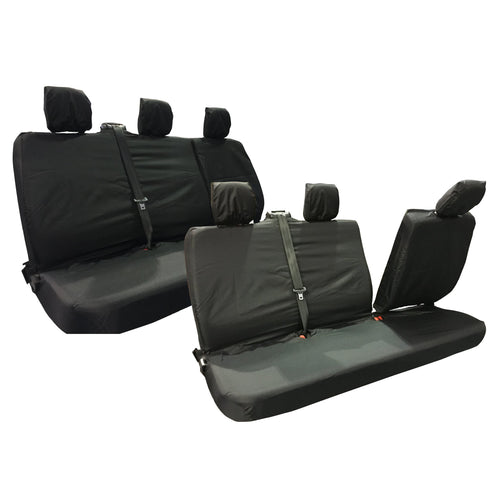 T&C Seat Covers - Vauxhall Vivaro B (2014 - 2019) - 6 Seat Rear Set