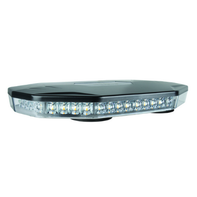 Van Master 10-30V 345mm R65 Magnetic Amber Low Profile LED Mini Lightbar